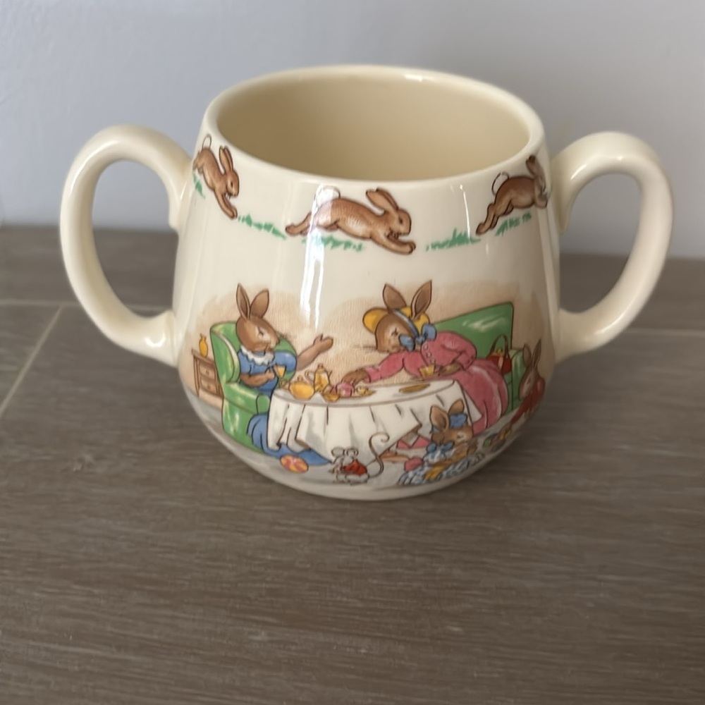 Vintage Bunnykins Bowl and Mug Set - Picture 3 of 9